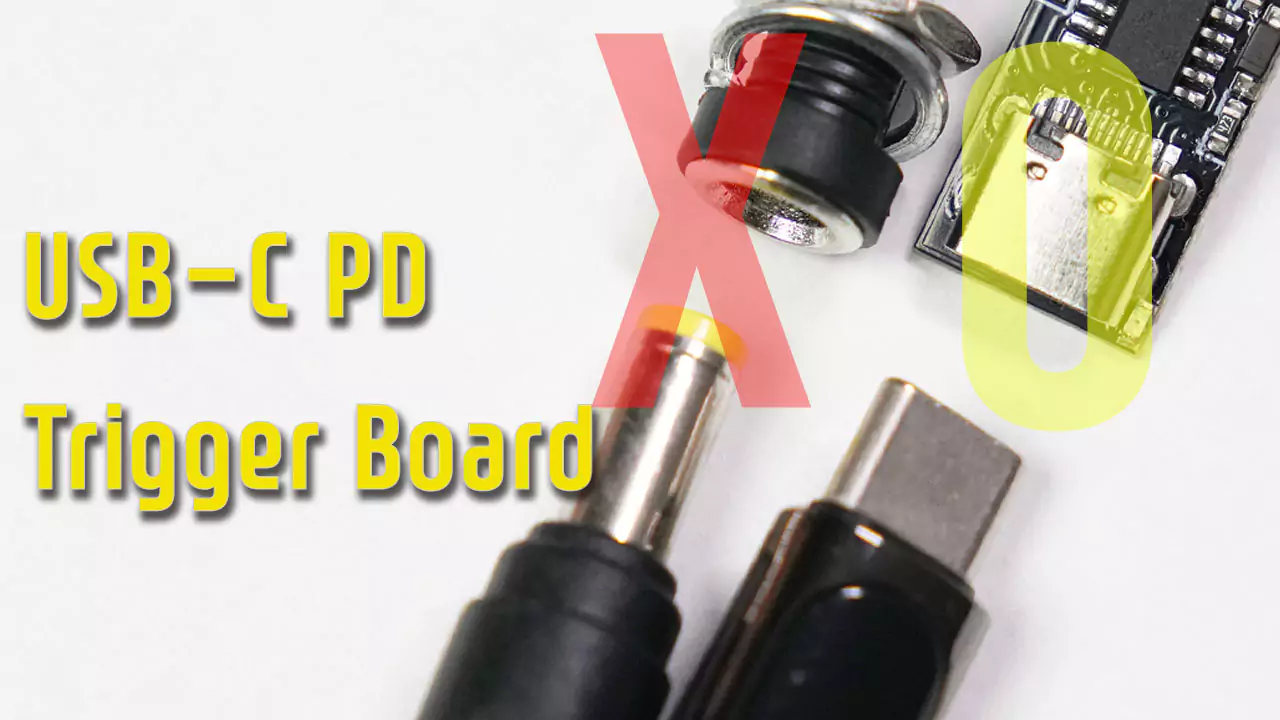 USB-C PD to DC (USB-C PD Trigger Board)