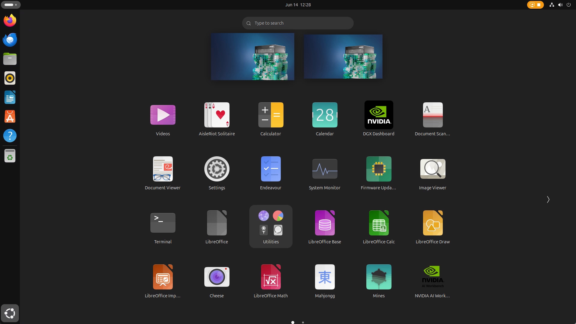 DGX OS Bundle SW